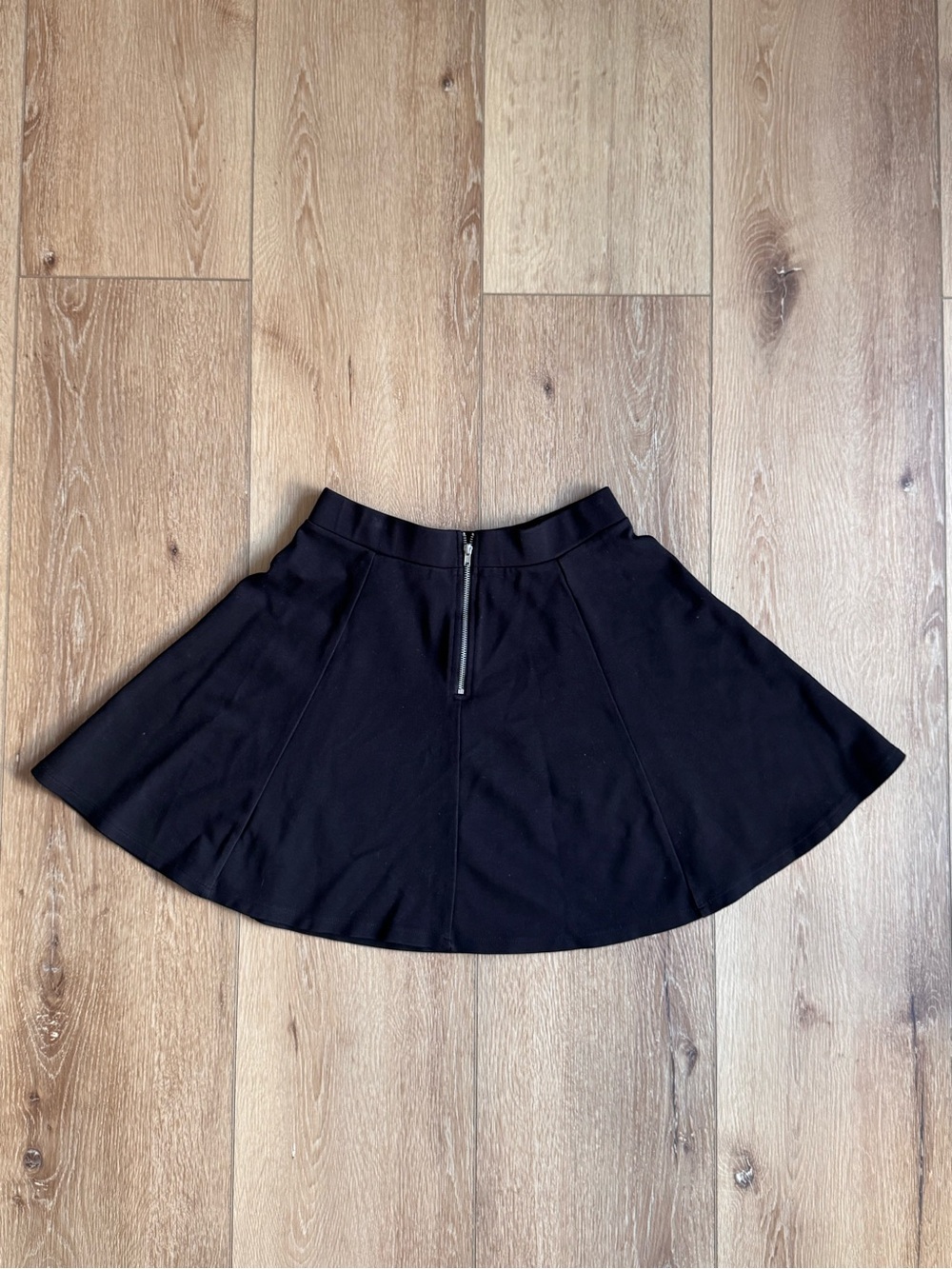 H&M Divided Black Skater Mini Skirt Size S